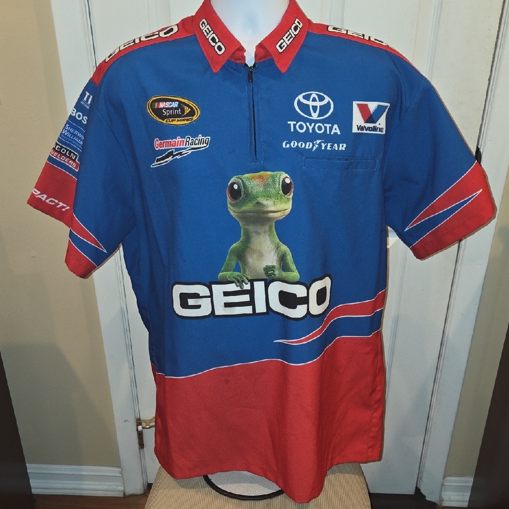 Vintage Germain Racing Team Shirt, XL.
